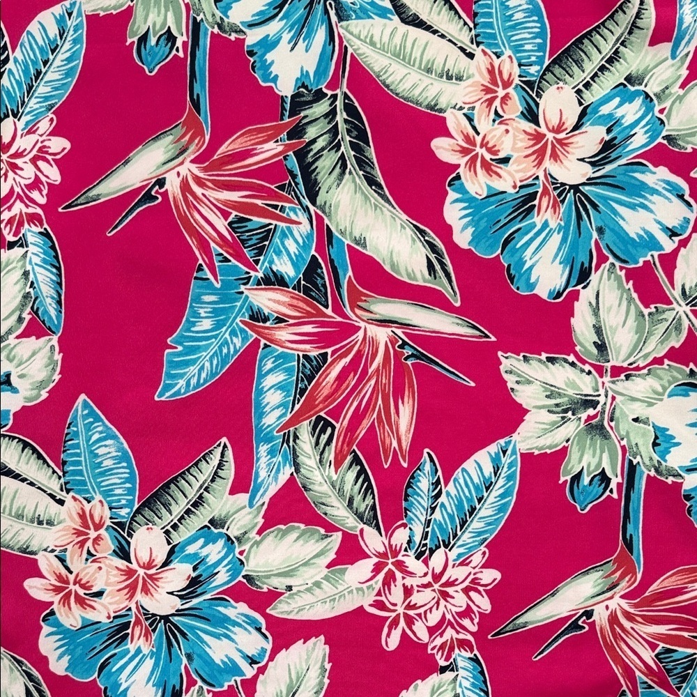 Tommy Bahama Golf Tropical Floral Sleeveless Dress XS Pink Resort Summer - Picture 5 of 11